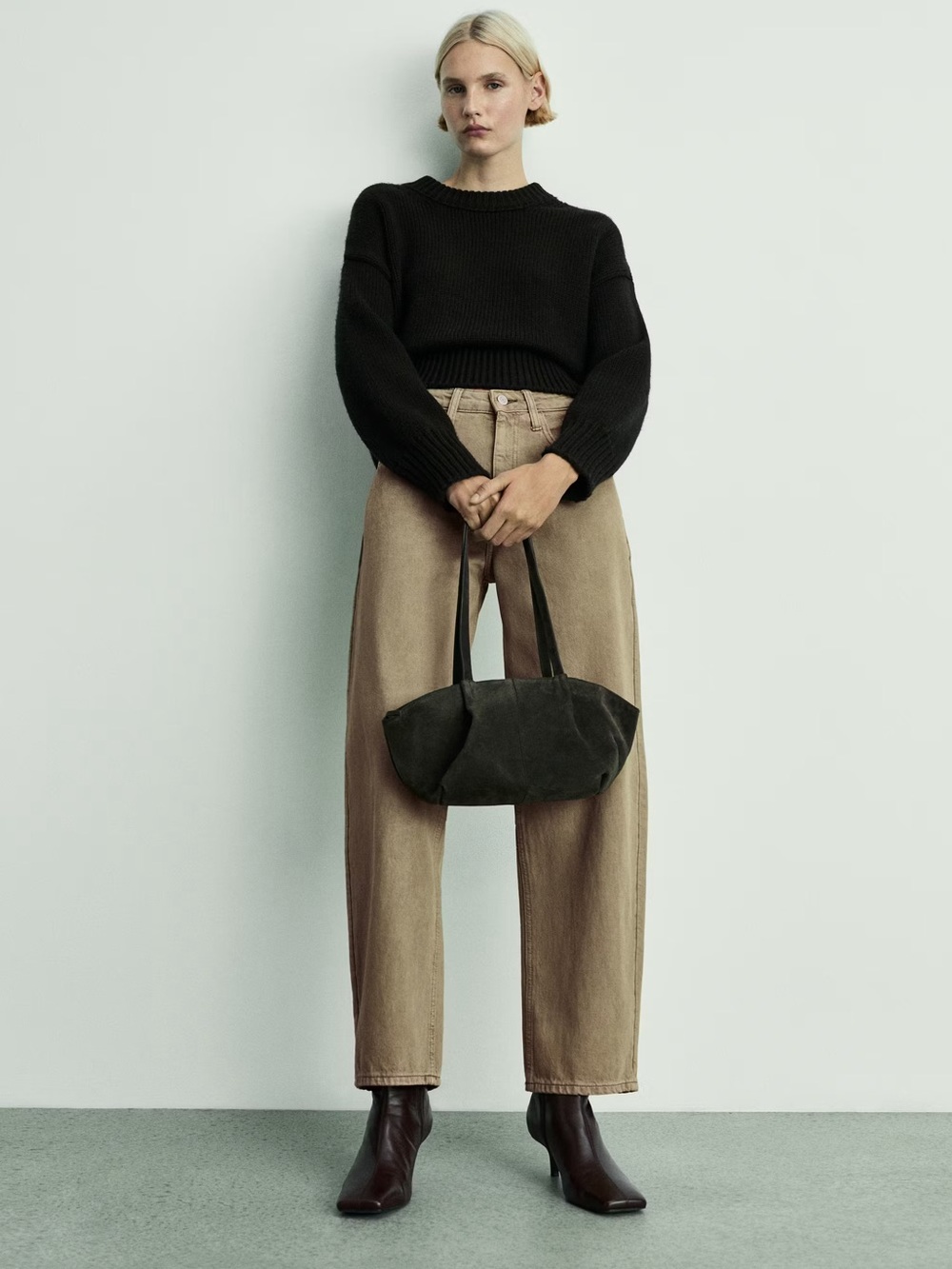 Mango High Waist Ballon Jeans